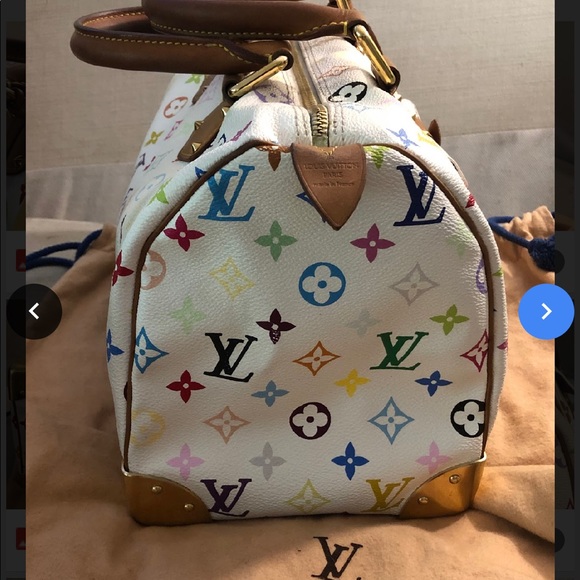 Rare Louis Vuitton multicolour speedy 30 - Picture 7 of 14